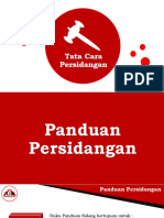 Tata Cara Persidangan