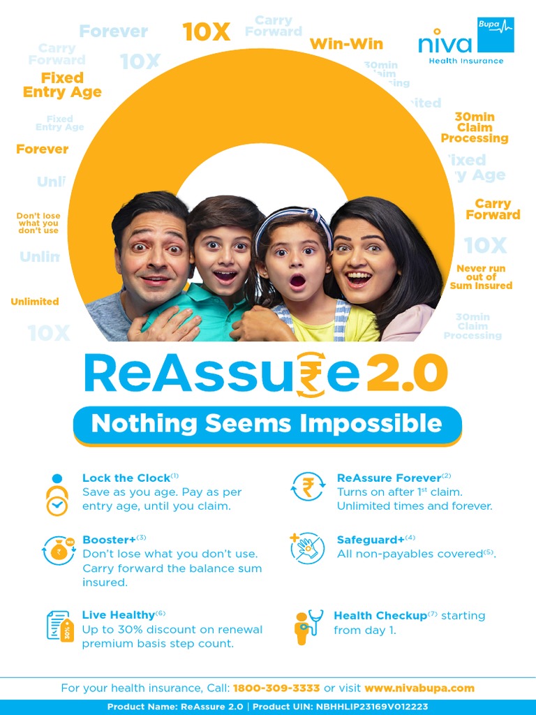 Niva Bupa ReAssure 2.0 Overview | PDF | Insurance | Social Programs