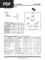 A7W SMD Transistor Datasheet Overview | PDF | Diode | Electrical Equipment