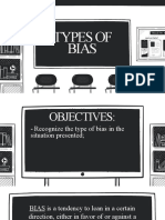 Types of Bias