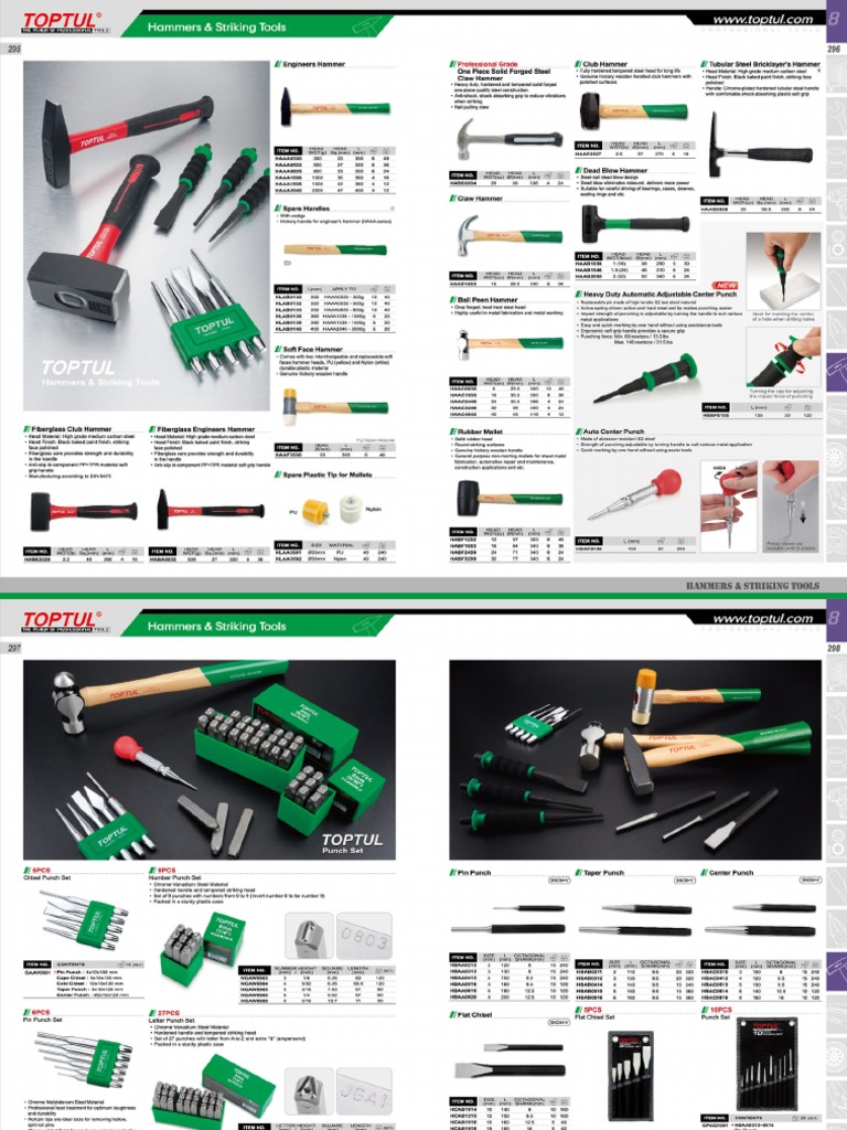 Hammers & Striking Tools | PDF
