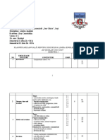 Planificare Anuala Clasa A 6-A