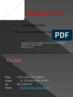 Instrumentasi I: Dosen Pengampu: Nur Laela Alydrus.,S.Si.,M.Kes