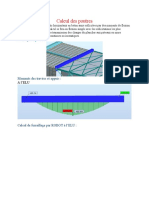 Calcul Des Poutres: Poutre Principale 1