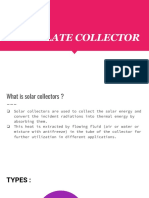 Flat Plate Collector