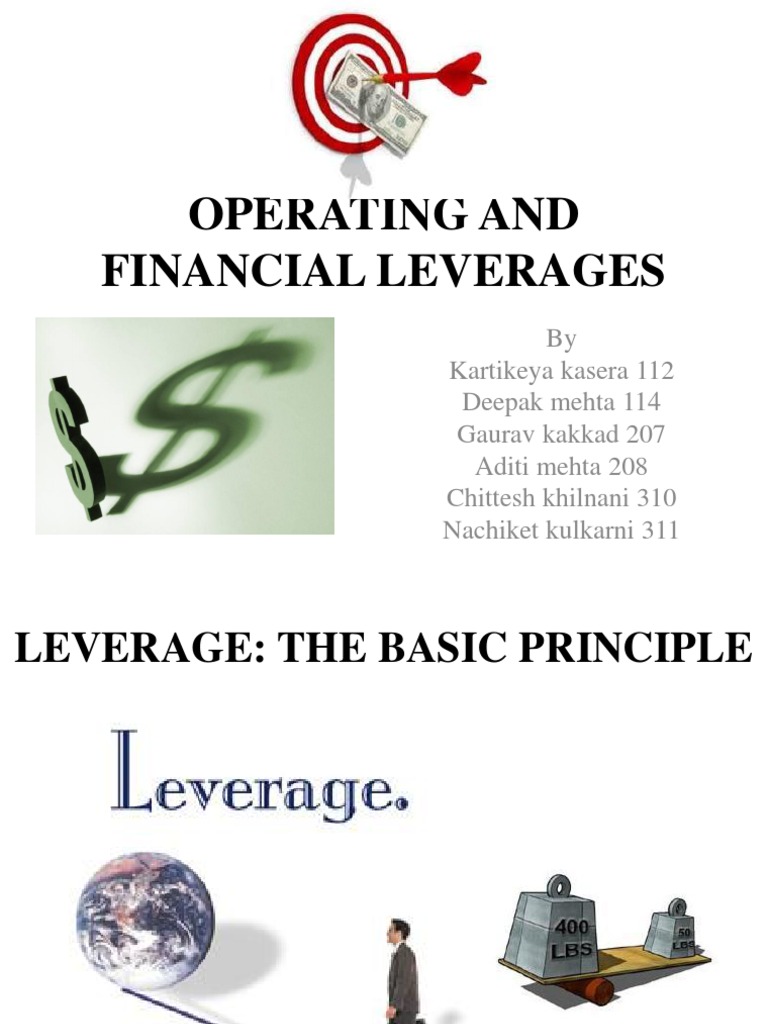 Operating and Financial Leverage Analysis | PDF | Leverage (Finance) | Debt