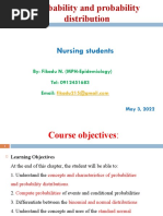 5 Probability and Probability Distribution