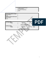 Outline CLP Template: Development Name: Landowner: Site Address: Site Postcode