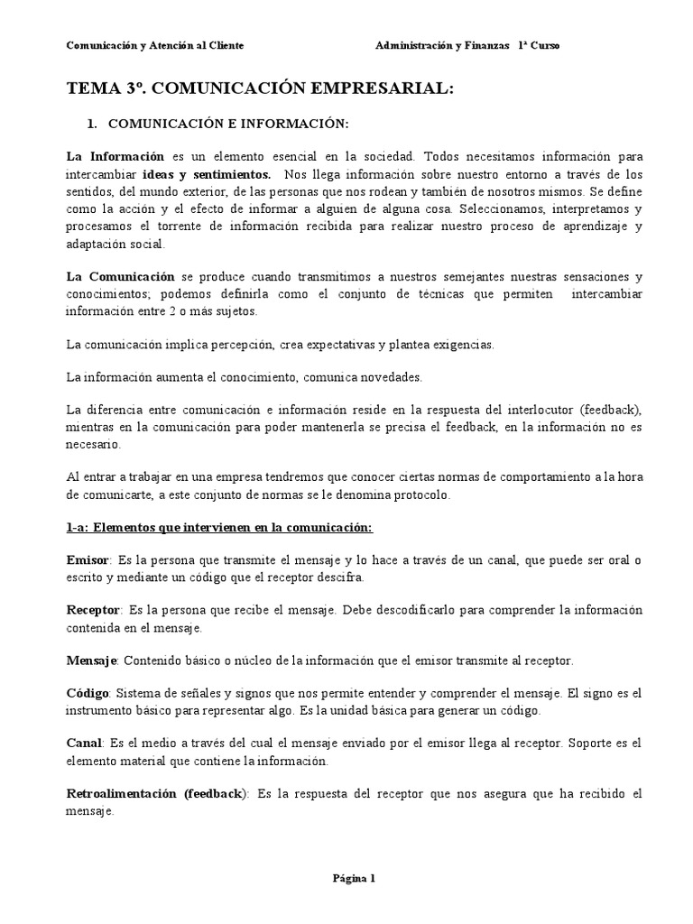 Comunicaci n Y Relaciones Interpersonales En El mbito Empresarial 
