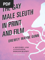 The Gay Male Sleuth in Print An - Gunn, Drewey Wayne | PDF | C ...