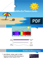 Sunblocks/Sunscreens