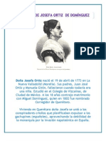 Biografia de Josefa Ortiz de Domínguez