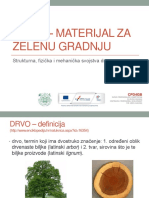 Drvo - Materijal Za Zelenu Gradnju: Strukturna, Fizička I Mehanička Svojstva Drva