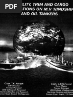C.L.Dubey Ship Stability Booklet | PDF