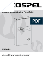 Kospel EKCO.R2 Electric Boilers Manual Eng
