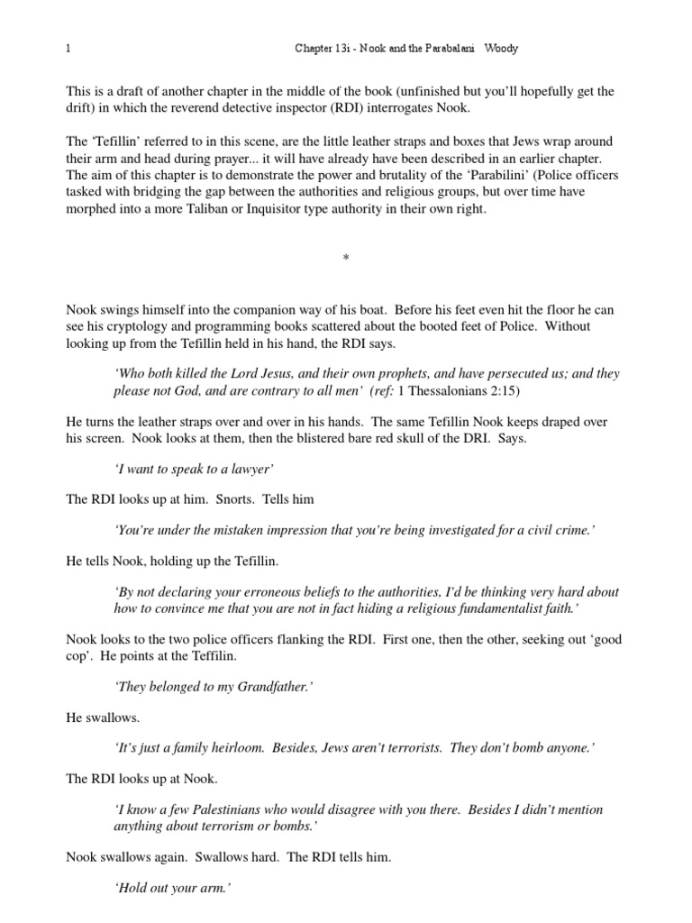 CH 13i Nook and The Parabalani | PDF | Torah | Religion And Belief