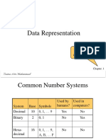 Data Representation