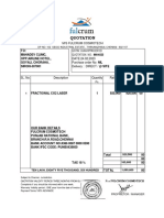 Laser Machine Bill