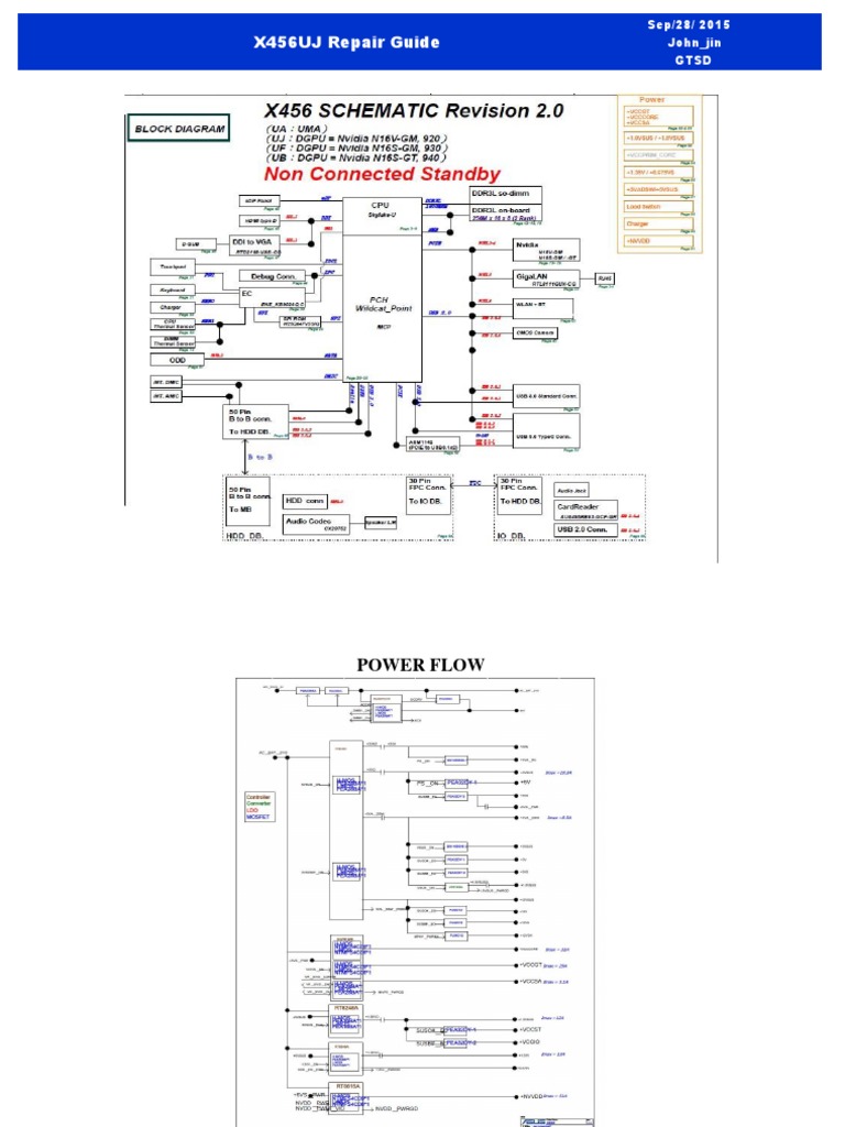 X456UJ Repair Guide | PDF