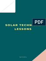 Solar Technical Lessons: Fight Academy