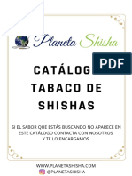 Catalogo Shishas
