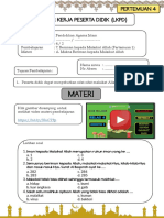 LKPD PAI Kelas 4 31 Jan - 5 Feb 2022