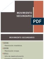 movimiento secundario