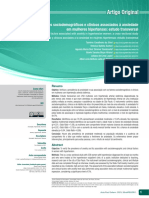 Artigo Original: Fatores Sociodemográficos e Clínicos Associados À Ansiedade em Mulheres Hipertensas: Estudo Transversal