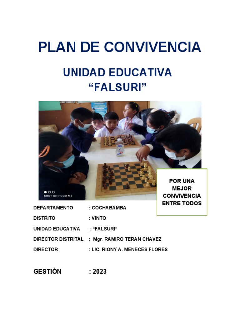 2023 - Plan de Convivencia | PDF | Violencia | Discriminación