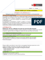 Modelo de Experiencia de Aprendizaje Evaluación Diagnòstica 4 Año