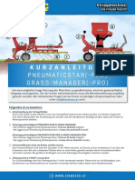 Kurzanleitung: Pneumaticstar (-Pro) Grass-Manager (-Pro)