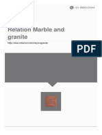 Relation Marble and Granite