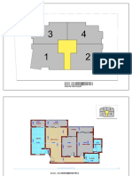 Bloco. 1 E 2 Apartamentos Tipo 3 Bloco. 3 E 4 Apartamentos Tipo 2 Zona de Circulação