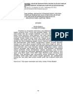 Sodium Dedocyl Sulfate Polyacrylamide Gel Electrophoresis (SDS PAGE) Menggunakan Analisis Kualitatif Deskriptif