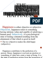 Ethics Happiness