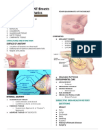 HEALTH ASSESSMENT - Breasts & Regional Lymphatics