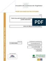 Etude D'une Unité Industrielle de Production Et Fabrication Des Produits Alimentaires