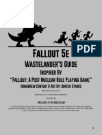 Fallout 5e: Wastelander's Guide