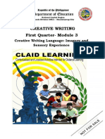 Creative Writing First Quarter-Module 3