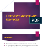 Autopsy Mortuary
