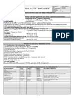 Material Safety Data Sheet: Raw Material CAS Einecs % Rate Hazar Statements