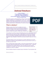Relational Databases: What Is A Database?