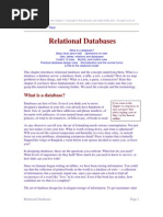 Relational Databases: What Is A Database?