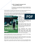 Parasite (2019) Review: Menggali Kesenjangan Sosial Dan Merusak Batas Kelas