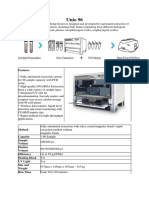 Fully Automated Unio 96 DNA/RNA Extraction & PCR Setup System