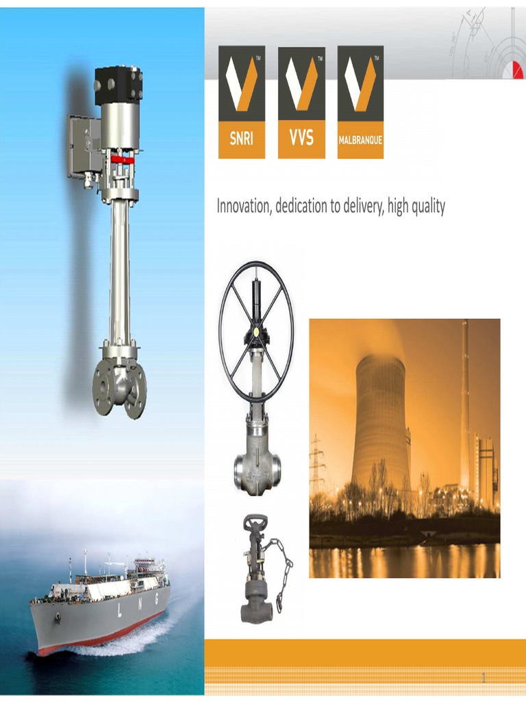SNRI Valve History and Overview | PDF | Valve | Casting (Metalworking)