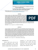 Artikel Review: Fitokimia Dan Farmakologi Tumbuhan Kitolod: (Isotoma Longiflora Presi)