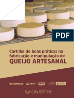 Cartilha de Boas Práticas Na Fabricação e Manipulação de Queijo Artesanal