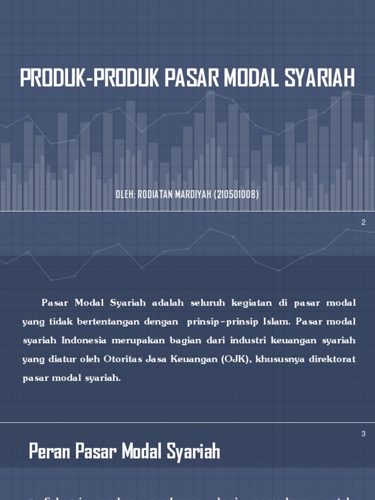 Produk Produk Pasar Modal Syariah Pdf