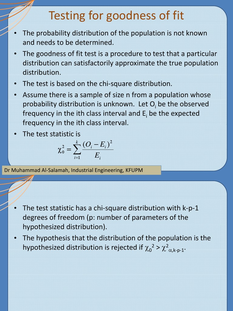 Testing For Goodness of Fit | PDF | Science & Mathematics | Computers